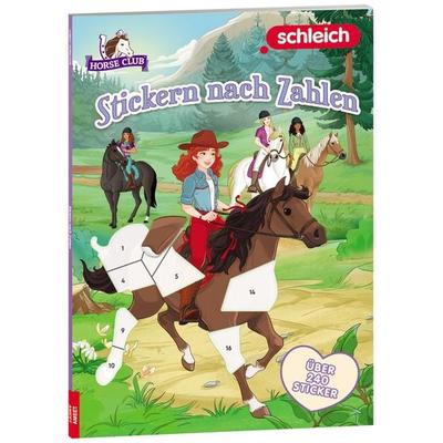 SCHLEICH® Horse Club™ – Stickern nach Zahlen, Set von , AMEET sp. z o.o., 978-3-96080-903-6