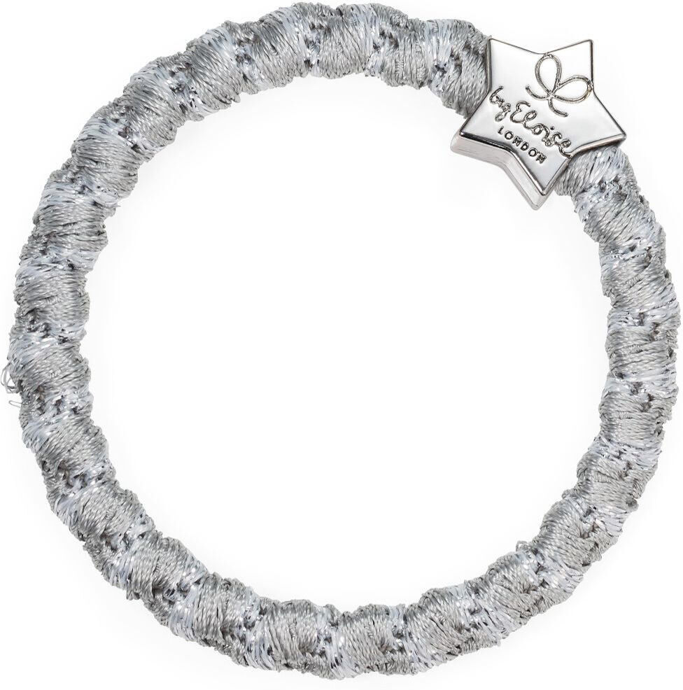 By Eloise London Silver Star Woven Silver Shimmer