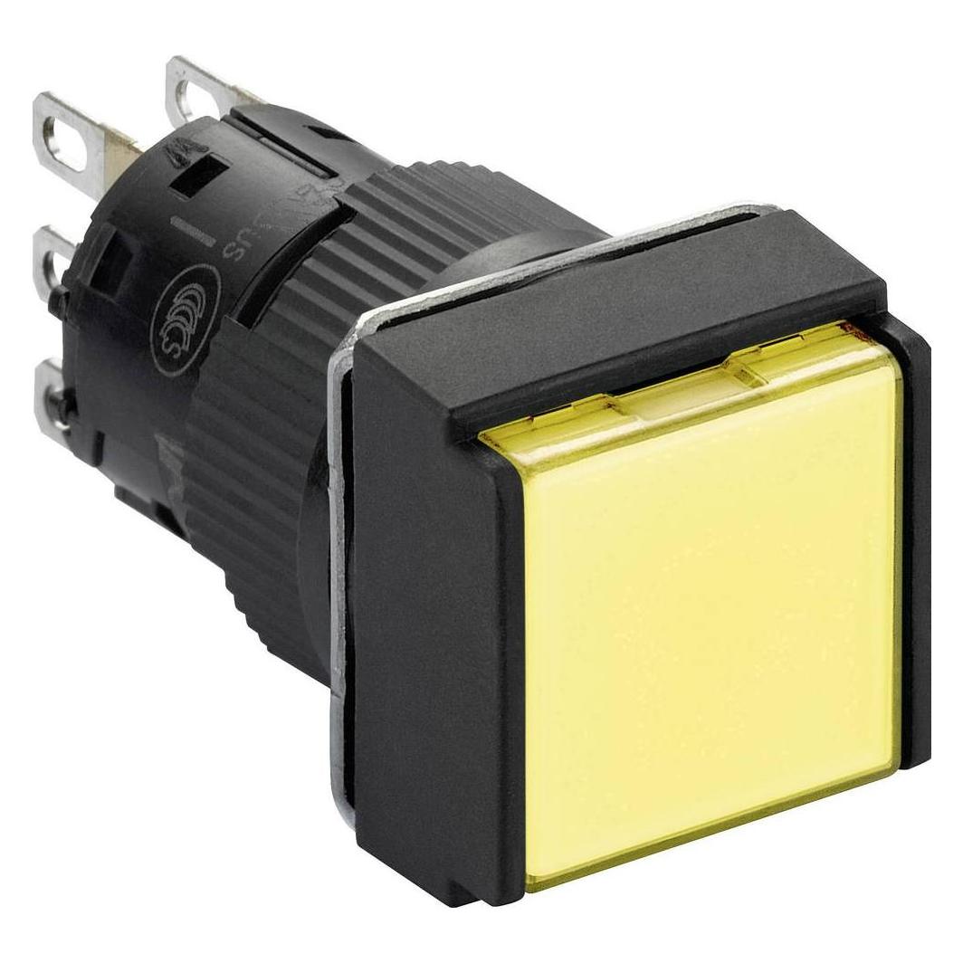 APC GmbH Leuchtdrucktaster, gelb o. Rastung, 12V, 1W X (XB6ECW5J1P)