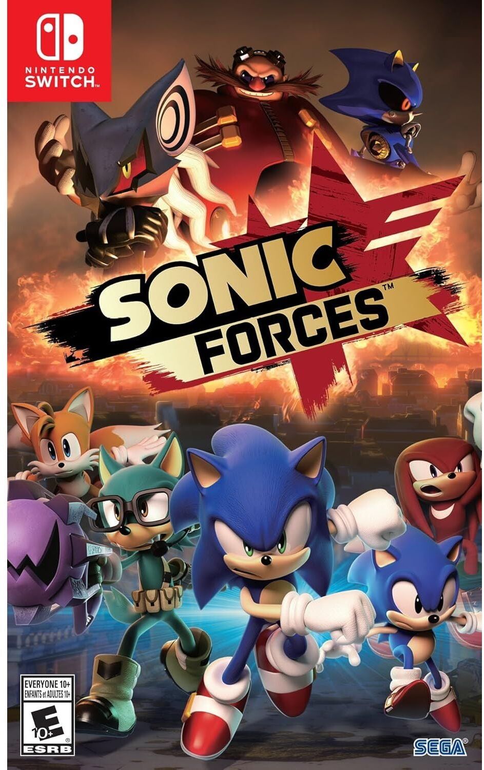 Nintendo Game Sonic Forces - Nintendo Switch Game, Used - Good