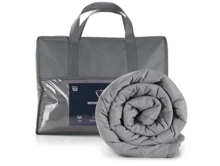 Blumtal Verzwaringsdeken 4 KG - 135 x 200 cm - Zwaartedeken - Weighted Blanket - Verzwaarde deken - Ontspanningsdeken