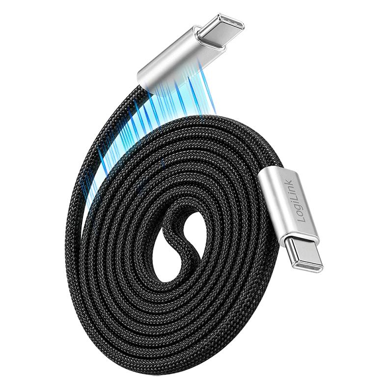 LogiLink Prüfen (1 m, USB 2.0, 100 W) (CU0510)