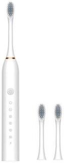 Youfap Market Sonic Electric Toothbrush For Adults, High Frequency Cleaning, USB Rechargeable, Waterproof white