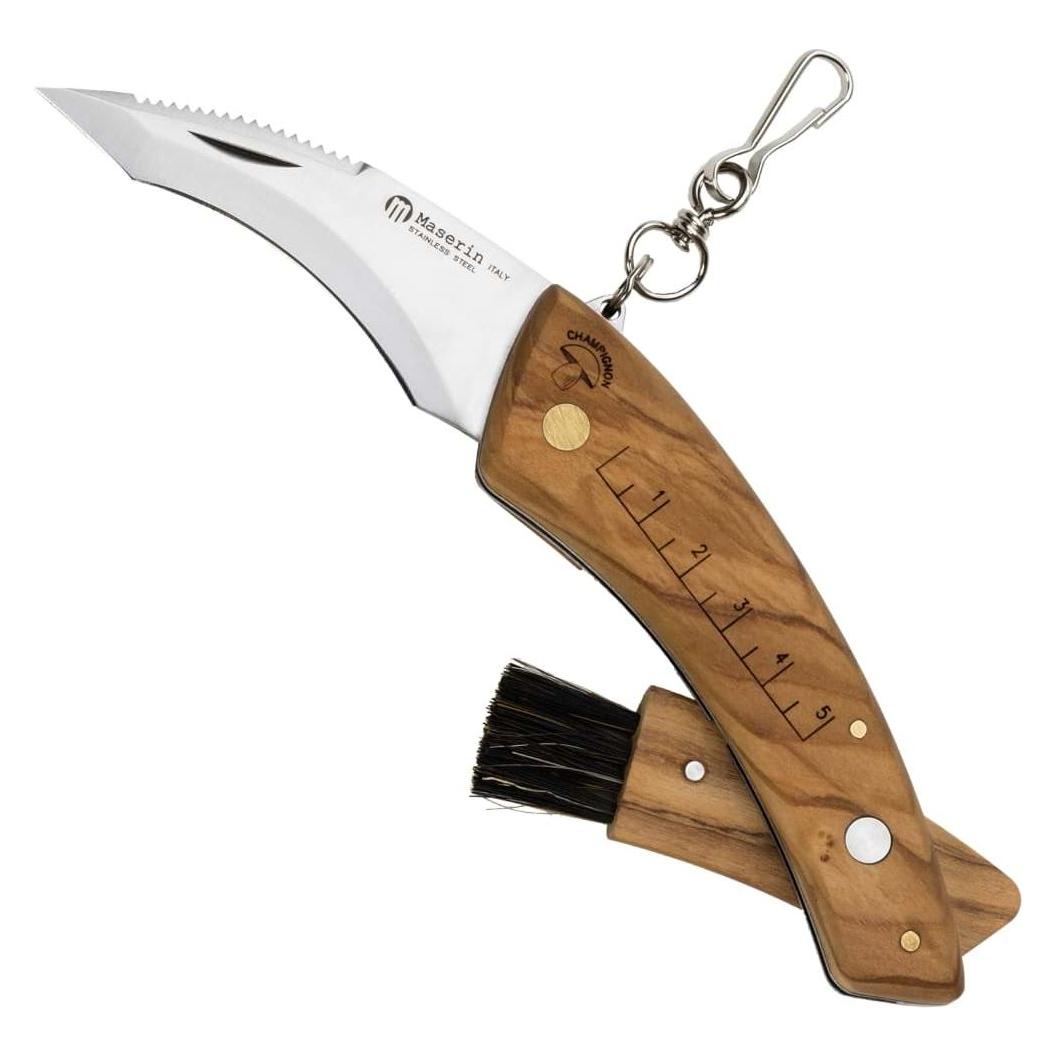 Maserin Pilzmesser Olivenholz (8.50 cm) (36612843)