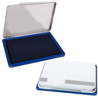 WHITE LABEL Almofada para Carimbo   Azul