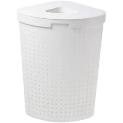 Plast team, Wäschekorb, Seoul corner laundry basket, Whte (62 l)