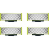 Ersatzklinge OneBlade QP240/50 silber/hellgrün, 4 Stück
