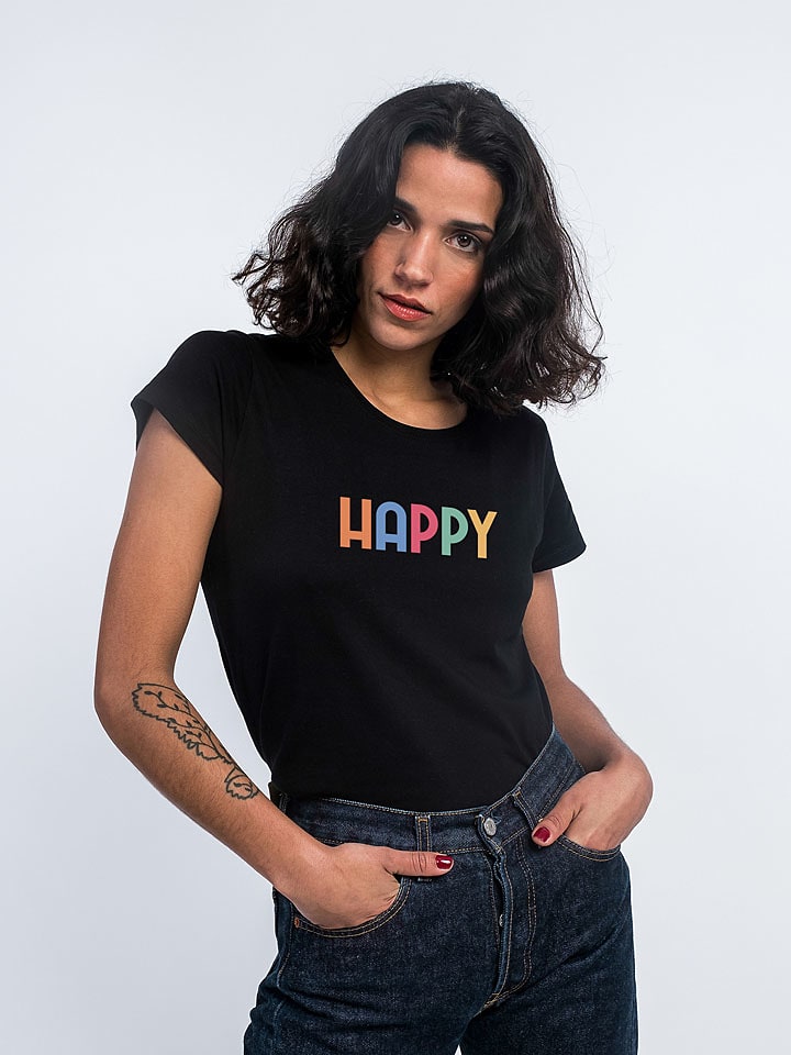 WOOOP Shirt in Schwarz - XL