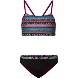 FIREFLY Kinder Bikini Rina, Größe 128 in Schwarz Schwarz