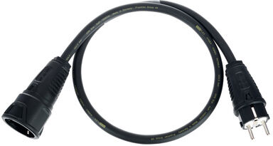 Stairville Power Cable 1m 2,5mm² Schwarz