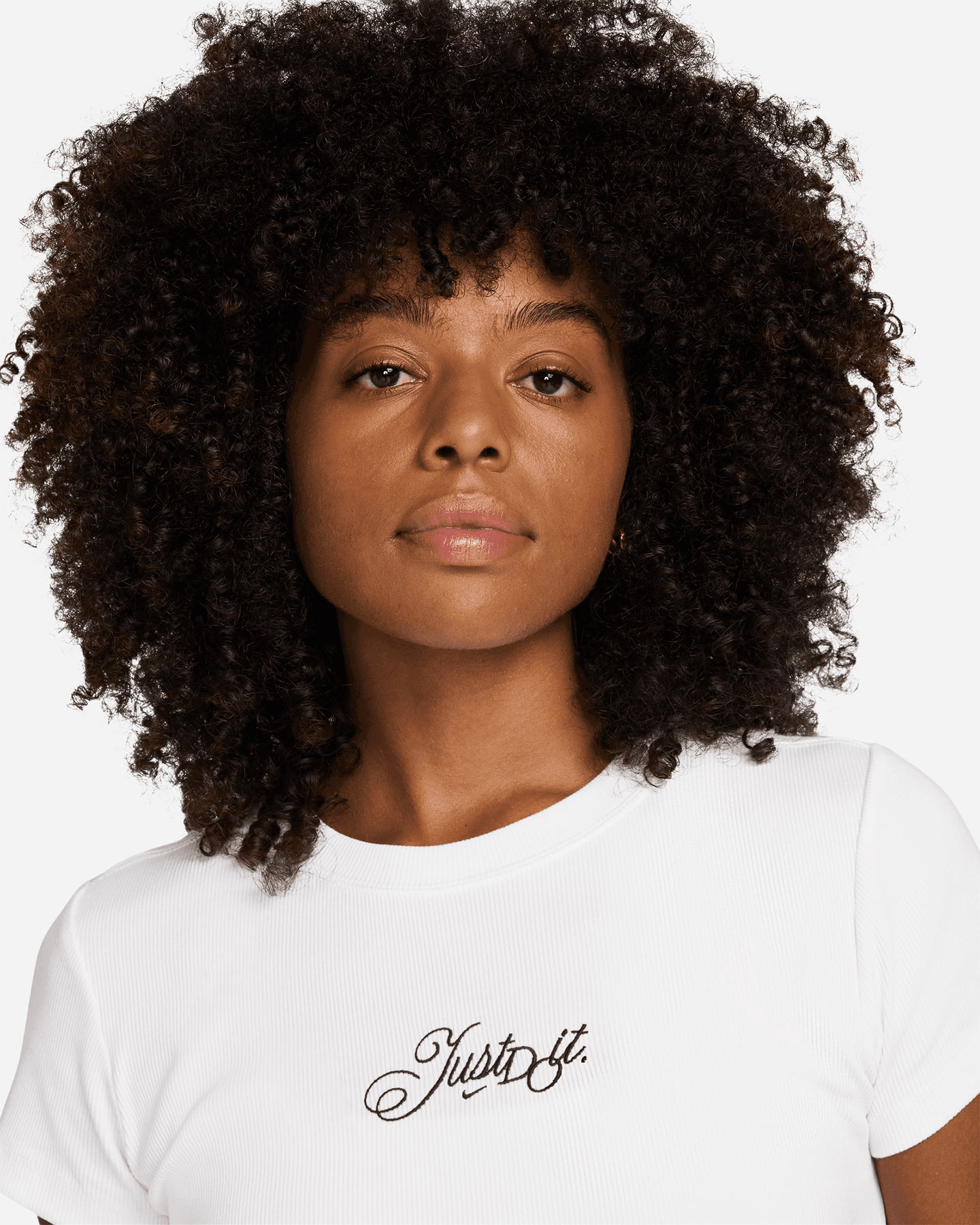 Nike Logo W - T-shirt - Donna - Bianco XS