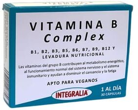 Integralia Vitamina B Complex 30 Cápsulas