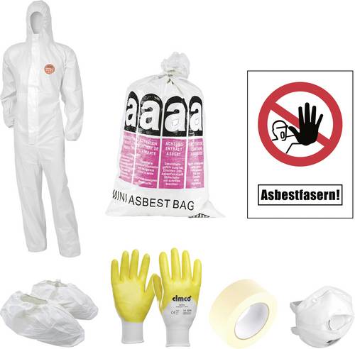 Cimco 145082 Asbest Tages-Set easy XXL (Einweg) Kleider-Größe: XXL