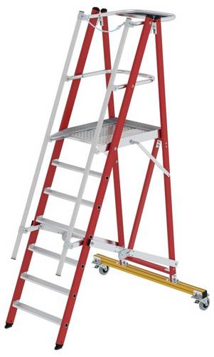 MUNK Günzburger Steigtechnik 036327 GFK/Alu Plattformleiter
