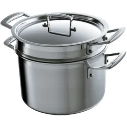 Le Creuset 3-Ply Pastatopf Mit Einsatz 20 cm