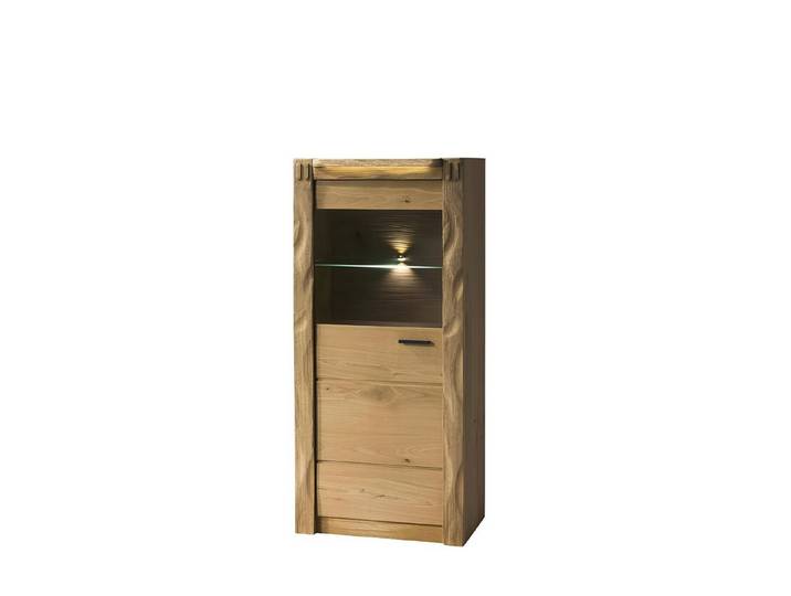 Xlmoebel Vitrine Wand-Schrank aus Holz mit Glasvitrine für stilvolle Aufbewahrung (1-St., Vitrine) Hergestellt in Europa