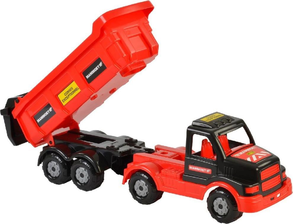 Van der Meulen Mammut kippertruck speelgoed, rood, 58 cm