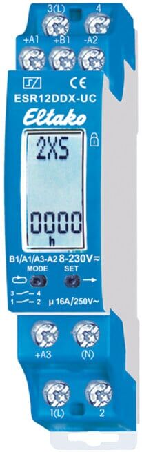 Eltako Interrupteur à impulsion 16A, 250VAC, 2000W ESR12DDX-UC (21200302)
