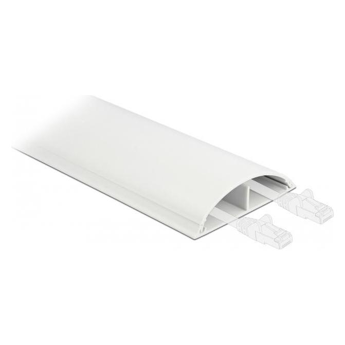 Delock Kabelkanal 89 x 21 mm (Kabelkanal, 100 cm) (20707)