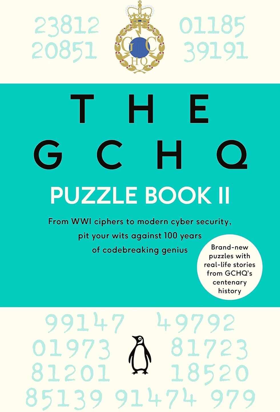 Michael Joseph The GCHQ Puzzle Book & The GCHQ Puzzle Book II - 2 Book Paperback Set by GCHQ - Codebreaking Brain Teaser Puzzles for Adults
