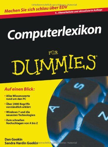 Dan Gookin - Computerlexikon für Dummies (Fur Dummies) - Preis vom 09.10.2026 07:28:09 h