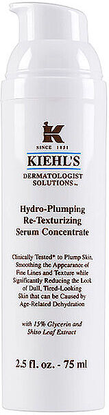 KIEHL'S Hydro-Plumping Re-Texturizing Serum Concentrate 75ml EG