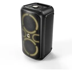PEAQ ICONIC Party 3 - PPS 201-RW Bluetooth Partyspeaker, Schwarz