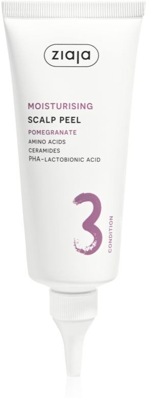 Ziaja Plant Essentials Pomegranate peeling pour le cuir chevelu 100 ml
