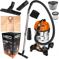 No Name, Industriestaubsauger, Staubsauger 1600W 35l (Nass-Trockensauger)