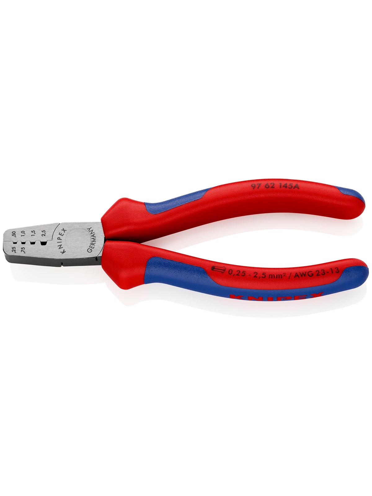 KNIPEX Crimpzangen für Aderendhülsen, mit Trapez-Crimp