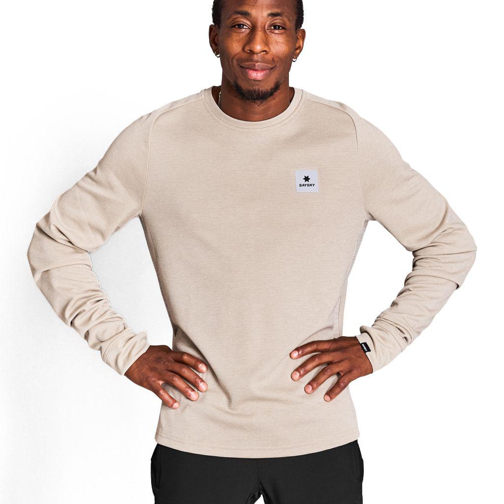 Saysky Herren Clean Flow Long Sleeve beige