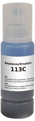 Renkforce Nachfülltinte ersetzt Epson 113 Kompatibel Cyan 70ml RF-EINK113C RF-6736460