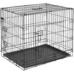 Kerbl Gittertransportbox (Hund, Katze, Faltbar), Tiertransport
