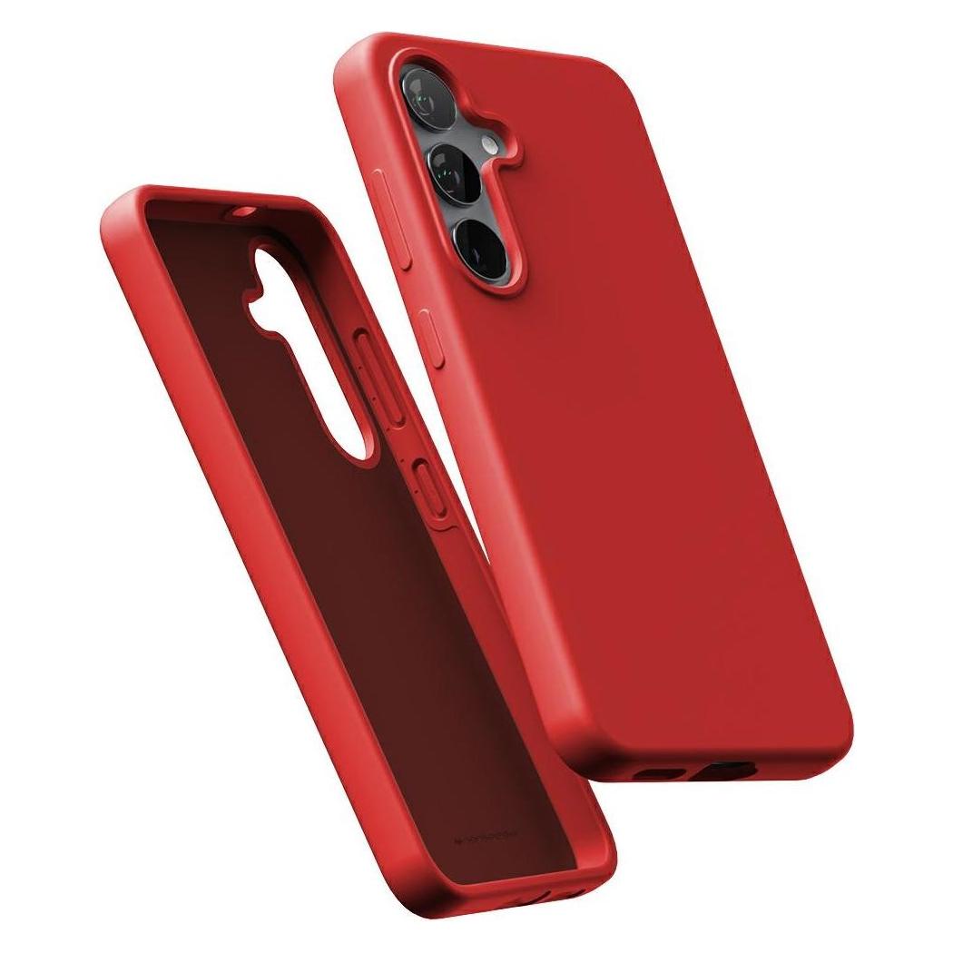 Mercury Case Pure MagSafe Silicone Sam S25 Plus red (Samsung Galaxy S25+) (59957279)