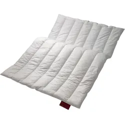 Centa-Star Ganzjahresbettdecke Vital Plus 155 x 220 cm Baumwolle Weiß