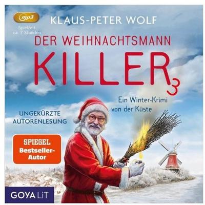 Der Weihnachtsmannkiller 3,1 MP3-CD - Klaus-Peter Wolf, CD, 4012144501929