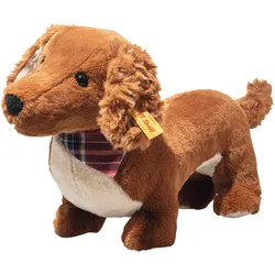 Steiff Kuscheltier Waldi Dackel 30cm, braun