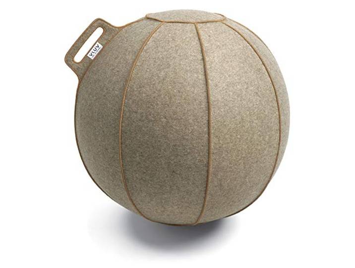 VLUV® BOL VELT Sitzball mit Filz-Stoffbezug Ø 60-65cm