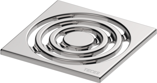 TECEdrainpoint S Designrost 3665002 100x100mm, Edelstahl