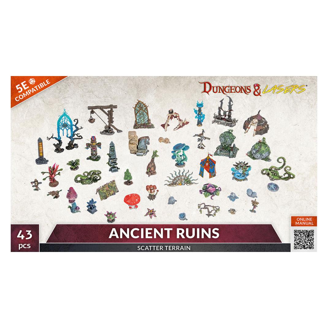 Archon Studio Dungeons & Lasers Expansion Set: ANCIENT RUINS SCATTER TERRAIN (DNL0067)