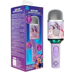 Altri KPop Demon Hunters Microfono Wireless KP9 Huntrix Viola
