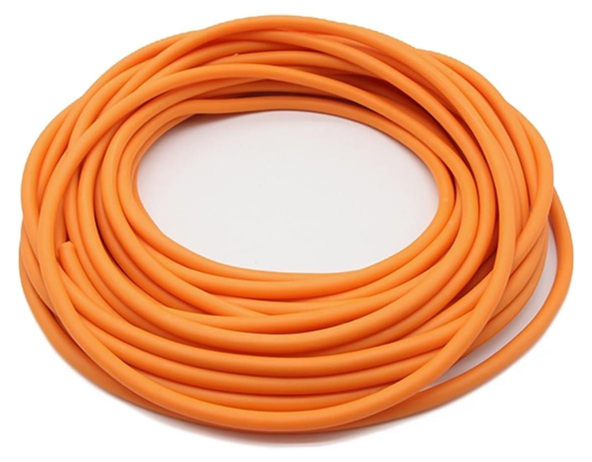 Latex rubberen buis Natuurlijke afvoer luchtslang Oranje 1,6-17 mm