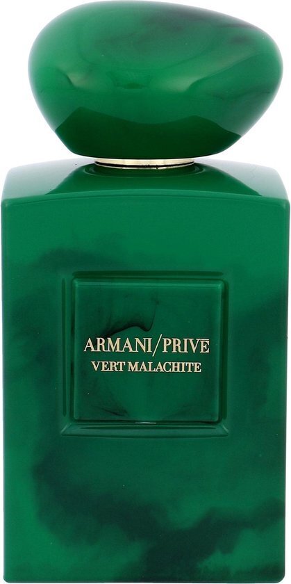 Armani Privé Vert Malachite 100ml, Unisex, 100 ml, Nicht nachfüllbare Flasche, Spray, ALCOHOL, PARFUM / FRAGRANCE, AQUA / WATER, BENZYL SALICYLATE, BENZYL ALCOHOL, LINALOOL,..., 93 mm