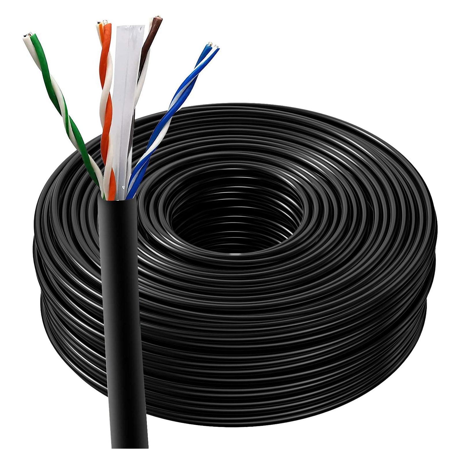 StarTech Netzwerkkabel (UTP, CAT6, 304.90 m) (WIR6CMRBK)