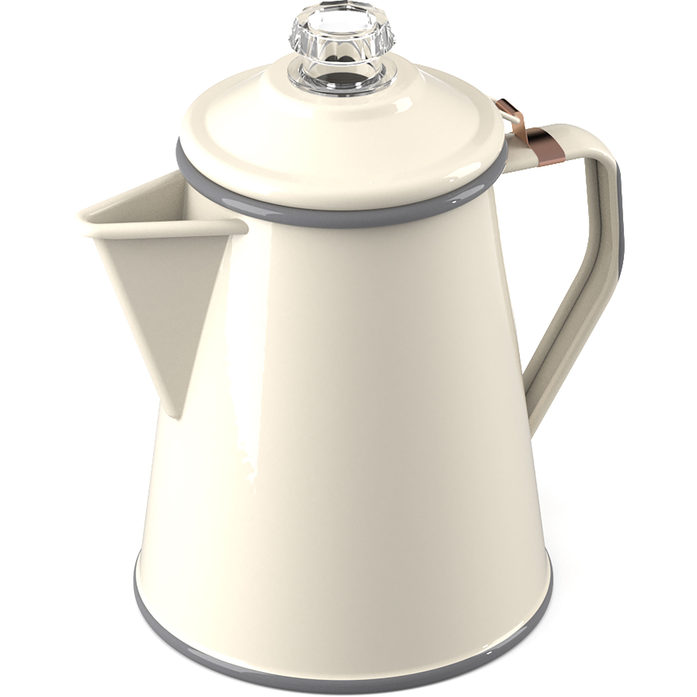 GSI Mesa Kaffeekanne Campinggeschirr weiss Größe 1.9L Camping