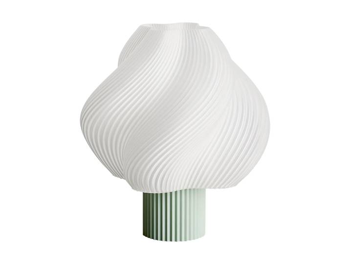 Crème Atelier Soft Serve tragbare Tischleuchte Matcha, 23 cm