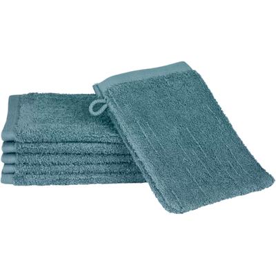 Waschhandschuh ROSS "Premium", blau (petrol), B:16cm L:22cm, Frottier, Handtücher, 100% Baumwolle