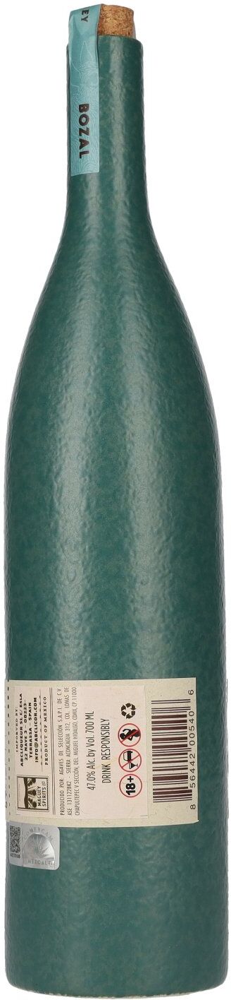 Bozal Mezcal Bozal Single Maguey TOBASICHE Mezcal Artesanal 47% Vol. 0,7l