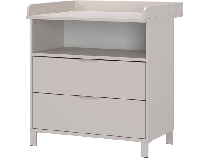 Wickelkommode GERMANIA GW-Alkmaar , braun (kaschmir, kaschmir), Wickelkommoden, Baby, B/H/T: 89cm x 100cm x 77cm, Holzwerkstoff, Wickelkommode, Wickelaufsatz wieder spurlos abnehmbar, B:89cm H:100cm T:77cm