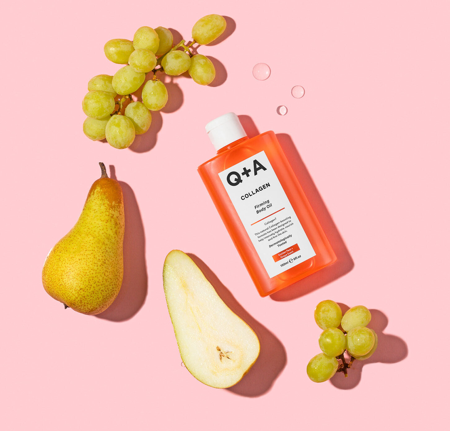 Q+A Collagen Firming Body Oil 150ml